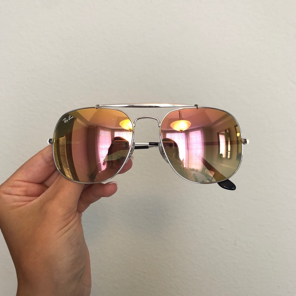 Ray Ban aviators - pink